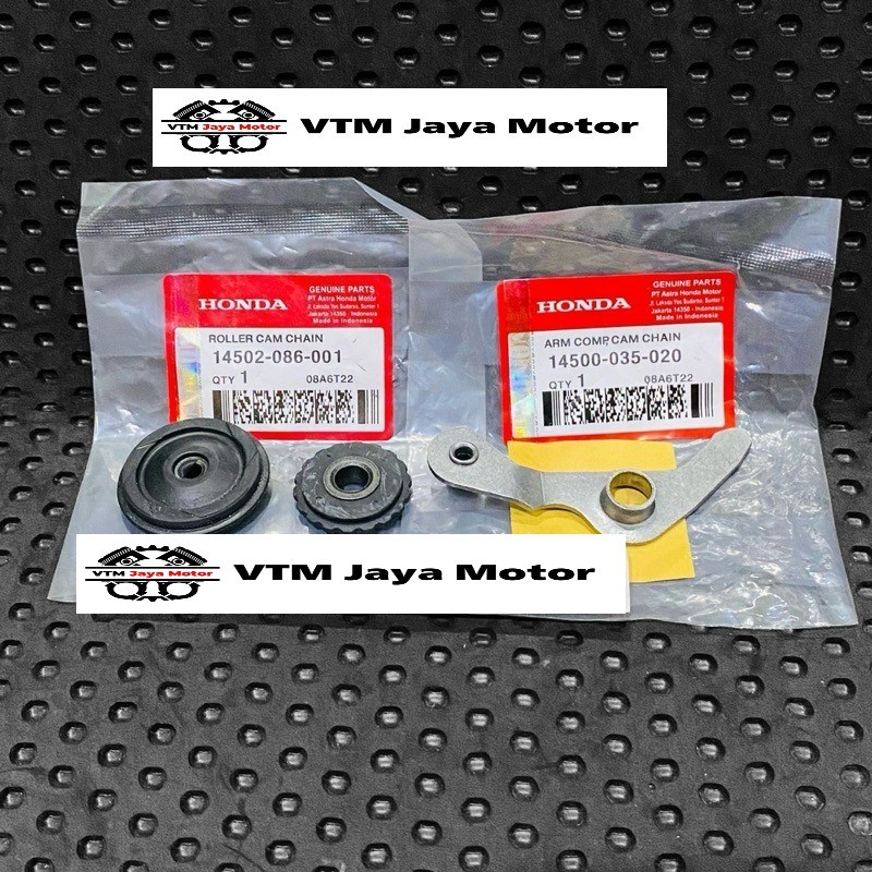 Rol keteng + Plat Dudukan Rol Keteng Supra x Grand Supra Fit Revo 100 Lagenda VTM