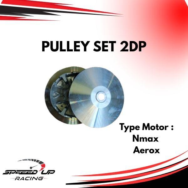 PULLEY CUSTOM 2DP SPEED UP RACING AEROX NMAX - 13.8, RUMAH ROLLER SAJA, PAPAS KIPAS