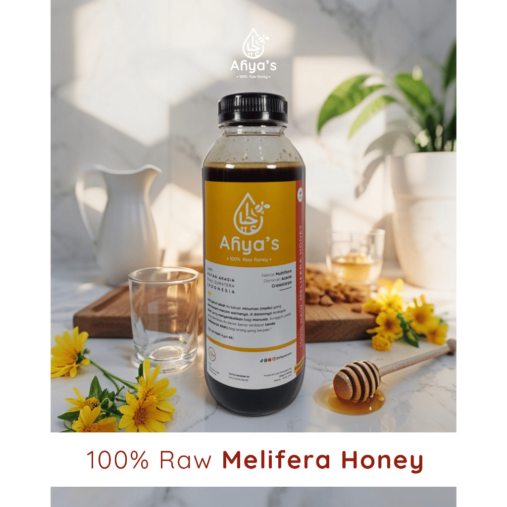 

Raw Honey Melifera Unprocessed (Madu Mentah 650gr)