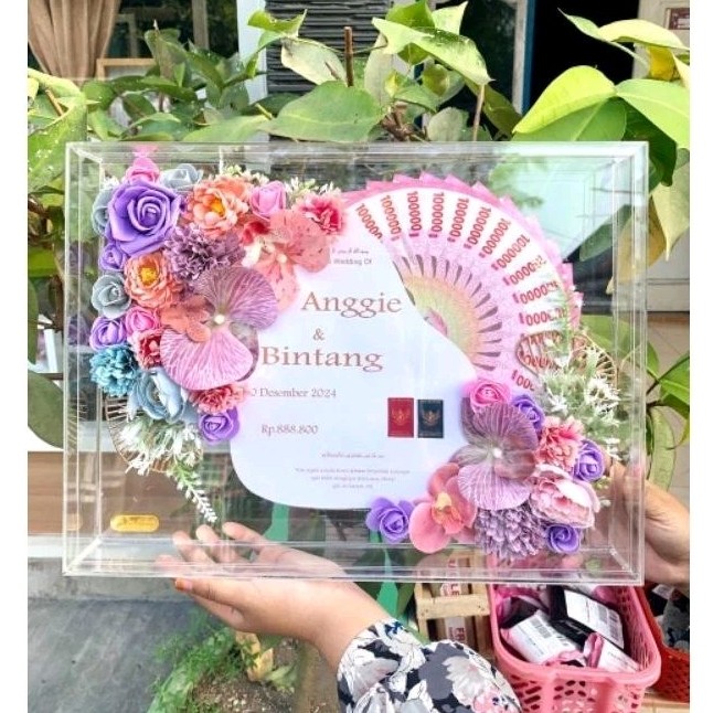 MAHAR UANG MURAH Mahar Pernikahan Murah Frame Acrylic