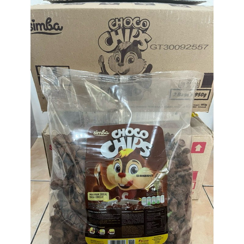 

Sereal Chocochips Simba 950 Gr [ Omak Snack ] / Cokelat / Strawberry