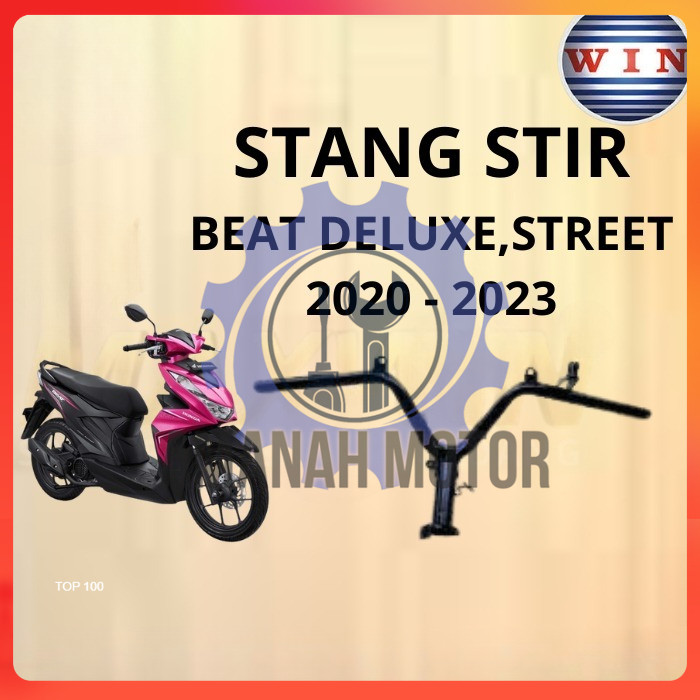 Stang Stir Honda Beat Deluxe Beat Street Tahun 2020 - 2023 Merk Win Kualitas Original