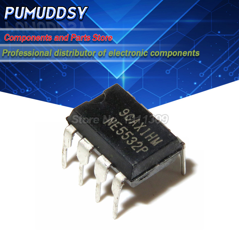 10PCS NE5532 NE5532N NE5532P 5532 NE5532P NE5532 DIP8 Dual Opampm