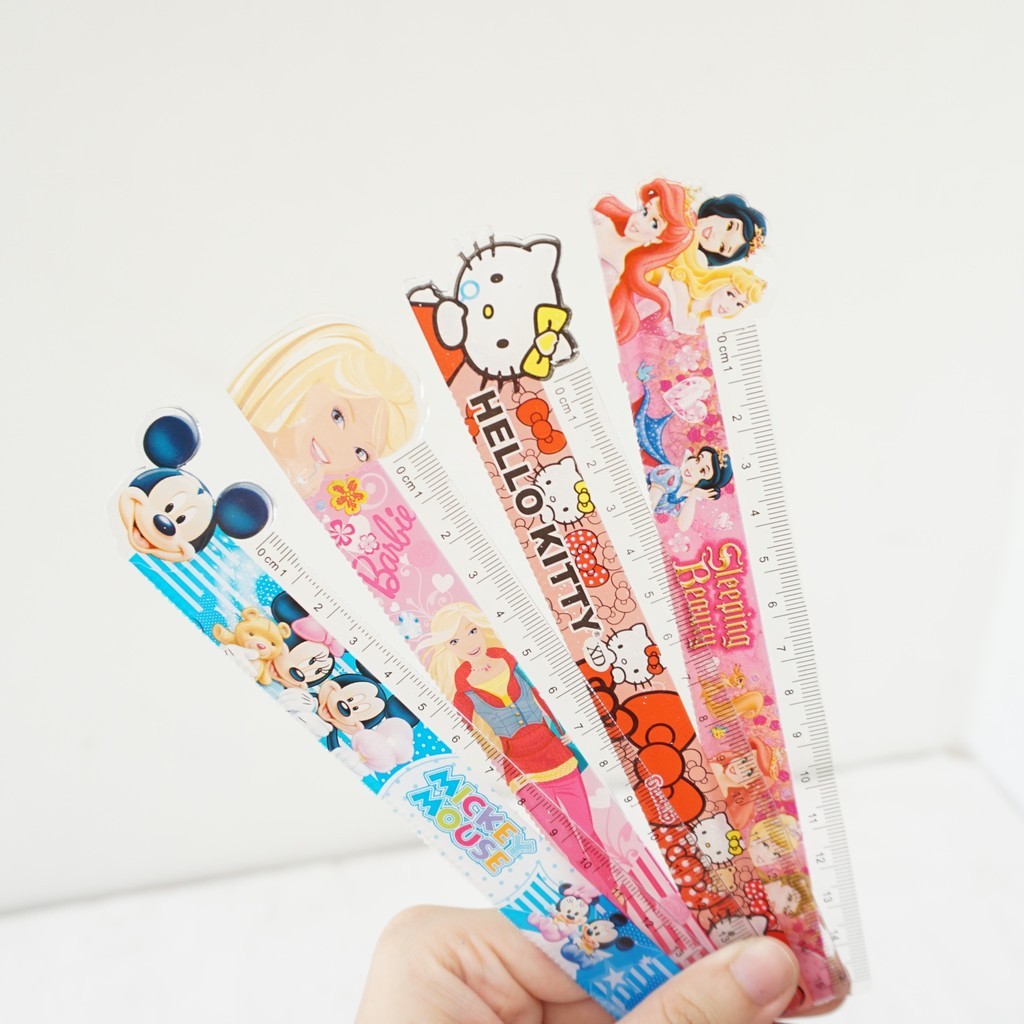 

PENGGARIS KARAKTER 15 CM / GARISAN PLASTIK UKURAN 15 CM / PENGGARIS 15 CM