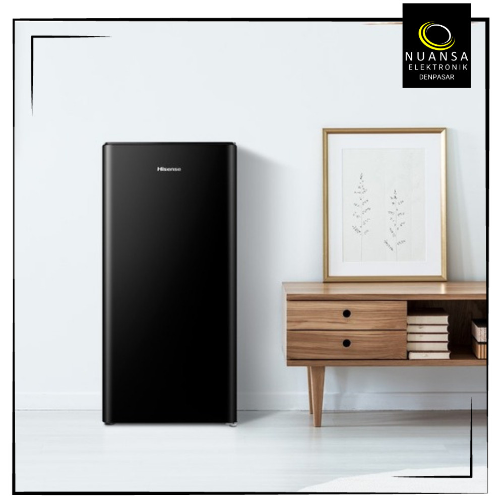 Kulkas Hisense 1 Pintu 91L RR125D4IBN - Nuansa Elektronik Denpasar