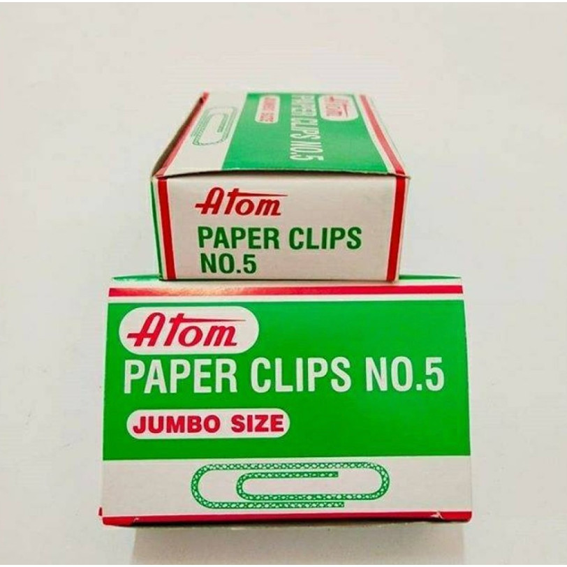 

PAPER CLIP ATOM NO 5 [PER 1 KOTAK KECIL]