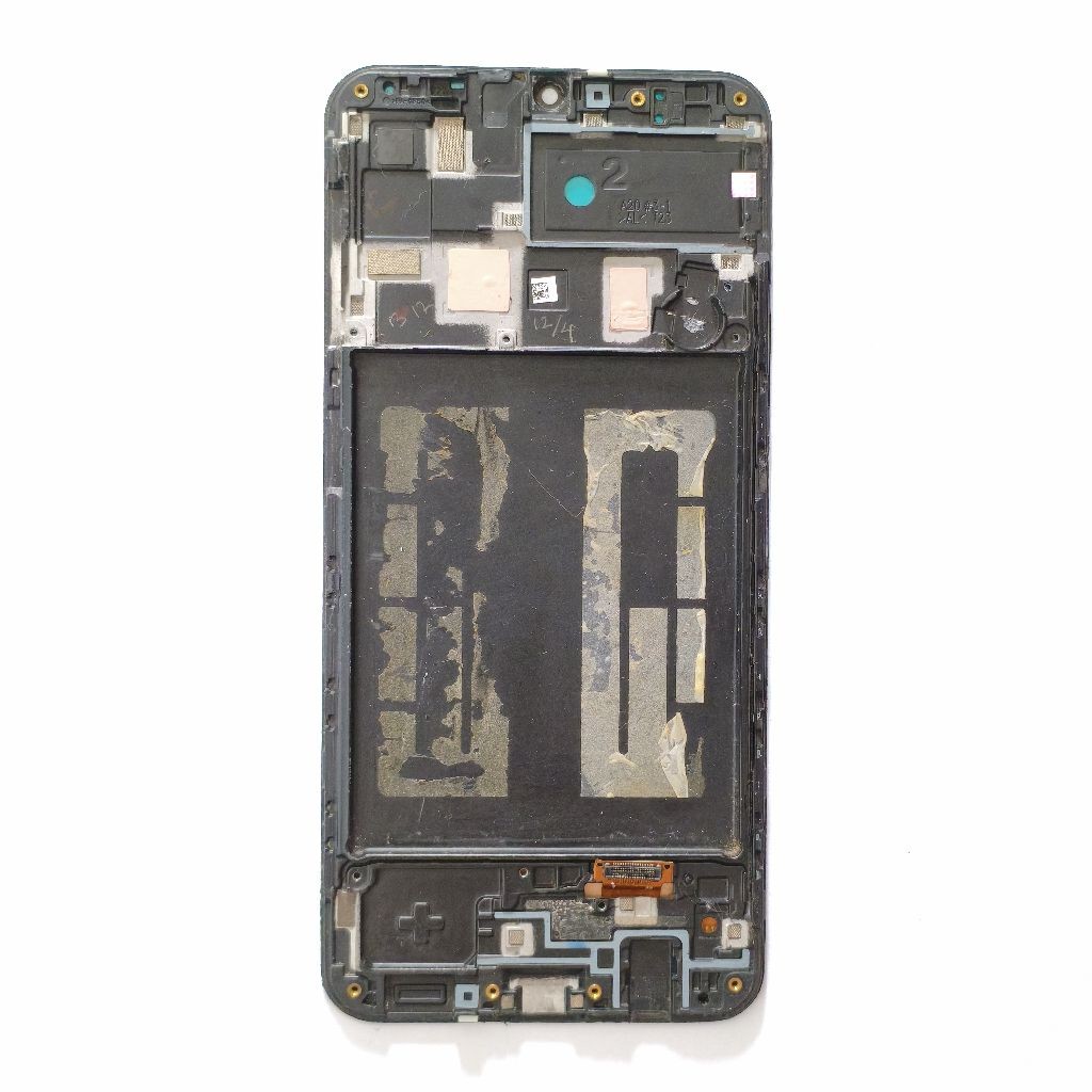 FRAME PAPAN LCD SAMSUNG A20 ORIGINAL COPOTAN