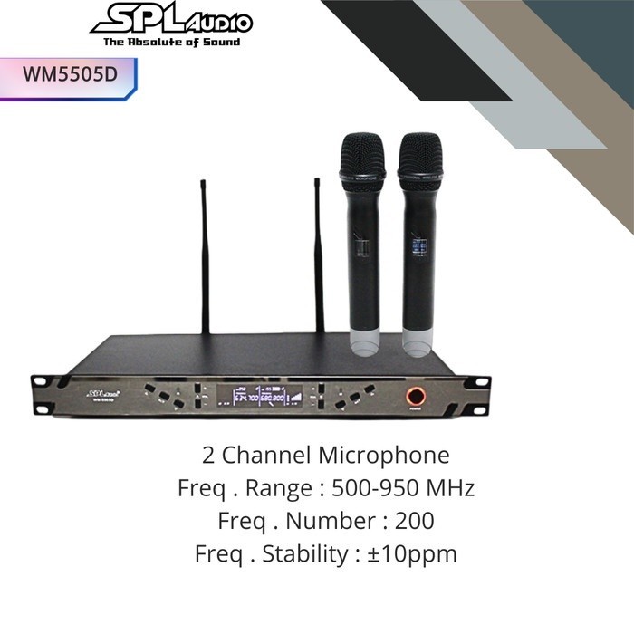 SPL Audio Wireless Microphone WM 5505 D