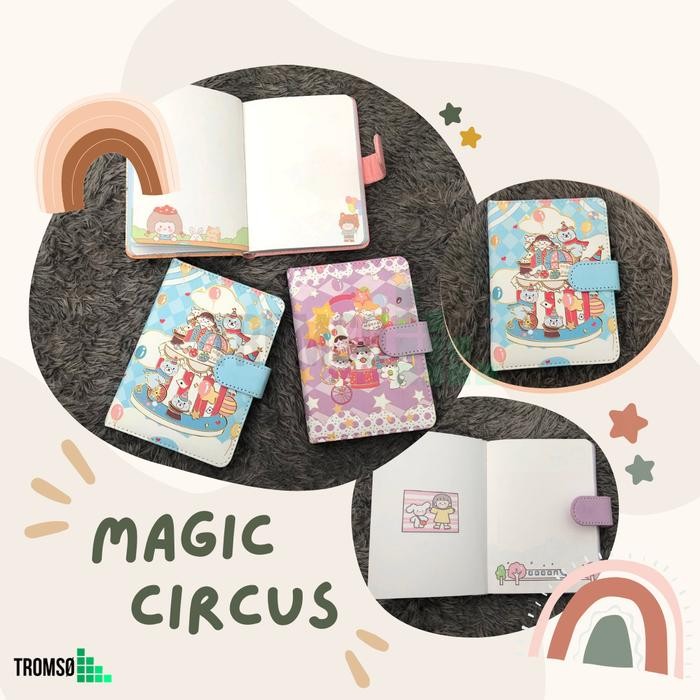 

READY Tromso Girl Diary Book / Buku Catatan Harian Anak Perempuan - Magic Circus SIAP KIRIM