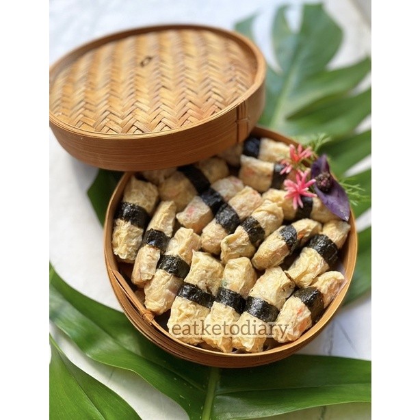 

Lumpia Ayam Gluten Free Low Carb DEBM Halal Dimsum Frozen Rendah Karbohidrat Hampers by Eat Keto Diary