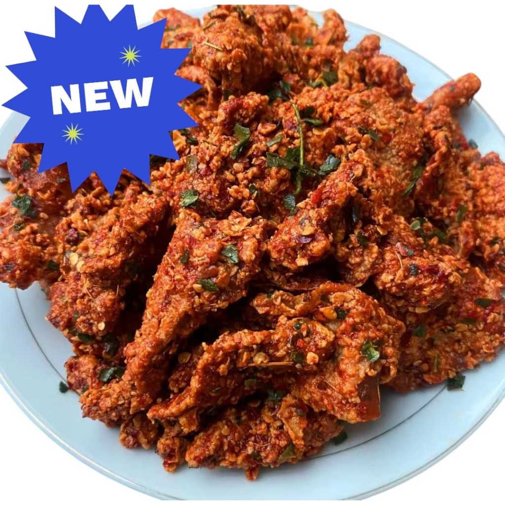 

May Store - Kulit Ayam Crispy Original Gurih dan Pedas Daun Jeruk 1 KG - 250 GR - Snacks - murah