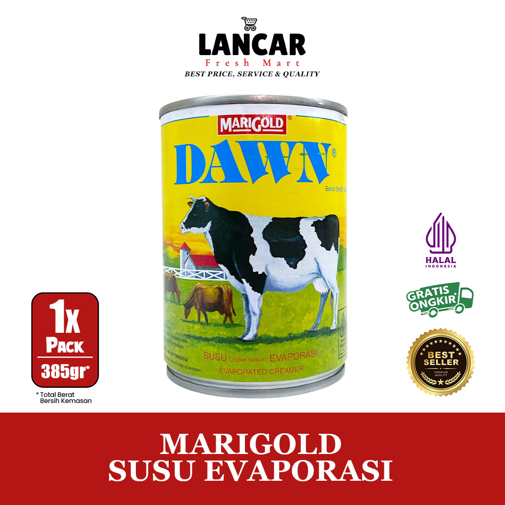

MARIGOLD DAWN EVAPORATED CREAMER 385GR