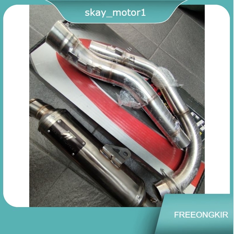 Knalpot Ori Aitech bulat pnp Gl Mp Cb