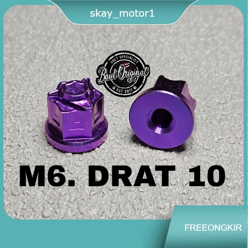 Mur 10 Topi Probolt TITAN M6 Drat 10