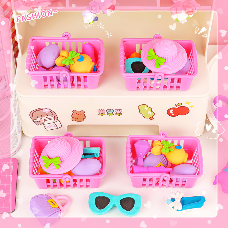 

Kawaii Stationery items Aesthetic stationery supplies back to s ool acsesories Hamburg fruit Eraser drawing rubber cute things