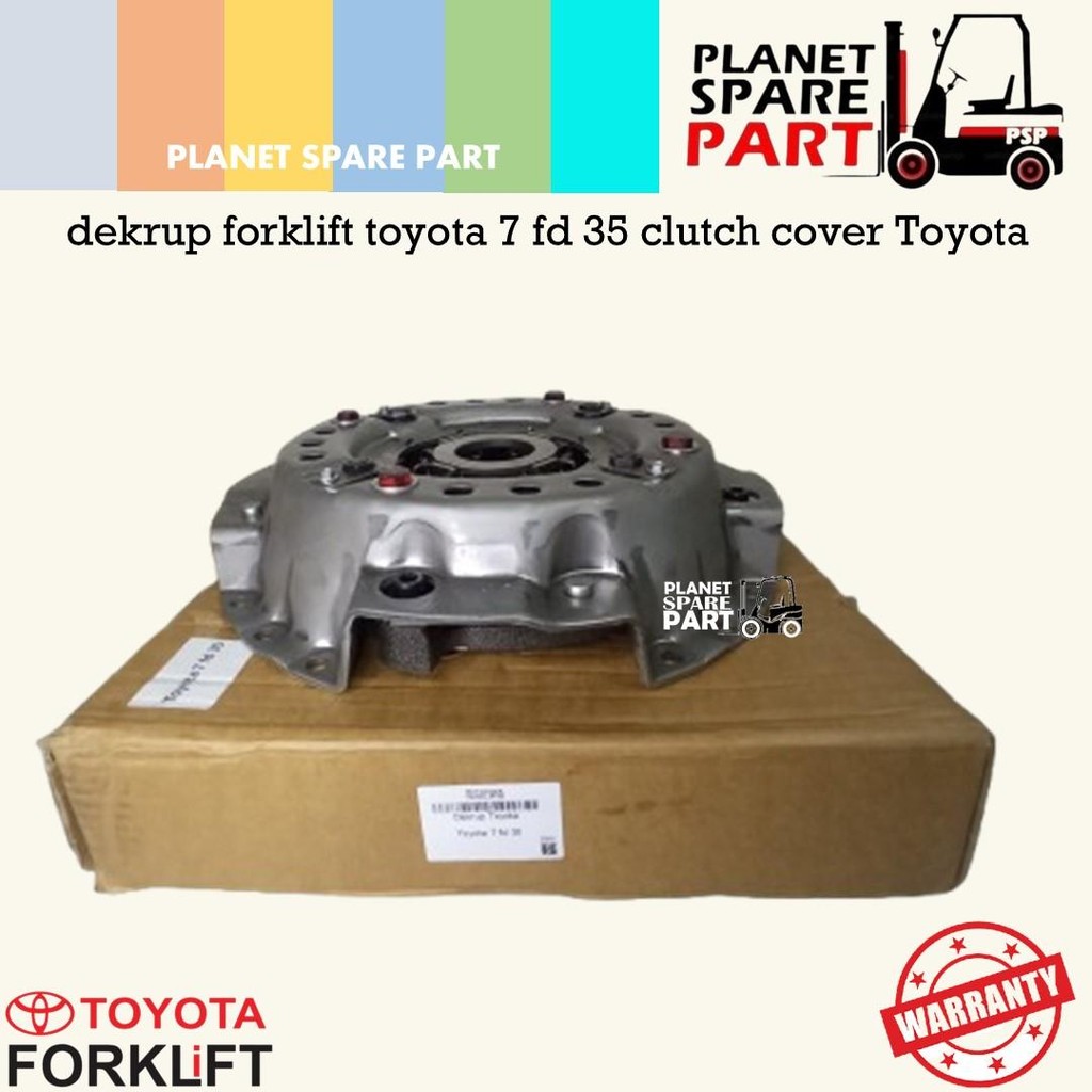dekrup forklift toyota 7 fd 35 clutch cover Toyota
