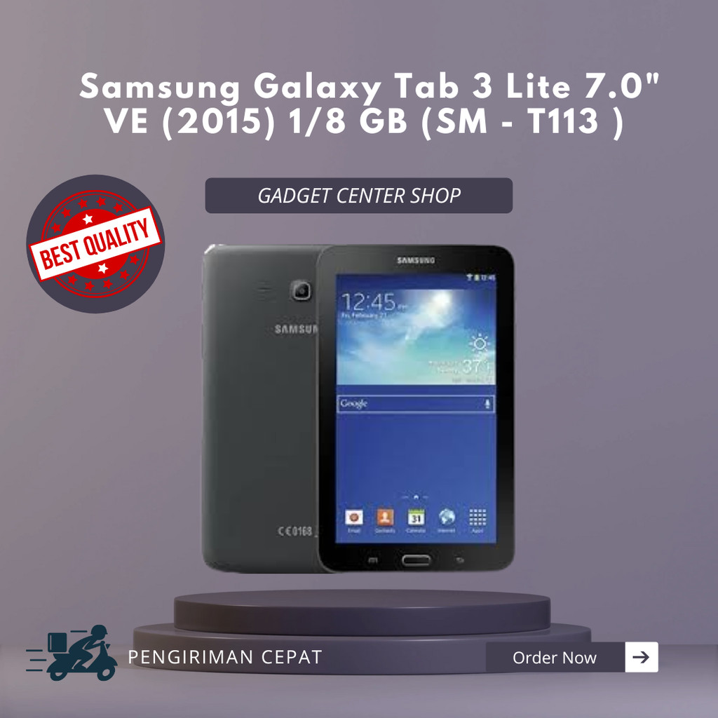 Samsung Galaxy Tab 3 Lite 7.0" VE (2015) 1/8 GB (SM - T113 ) Second Wifi Only | GAGDET CENTER