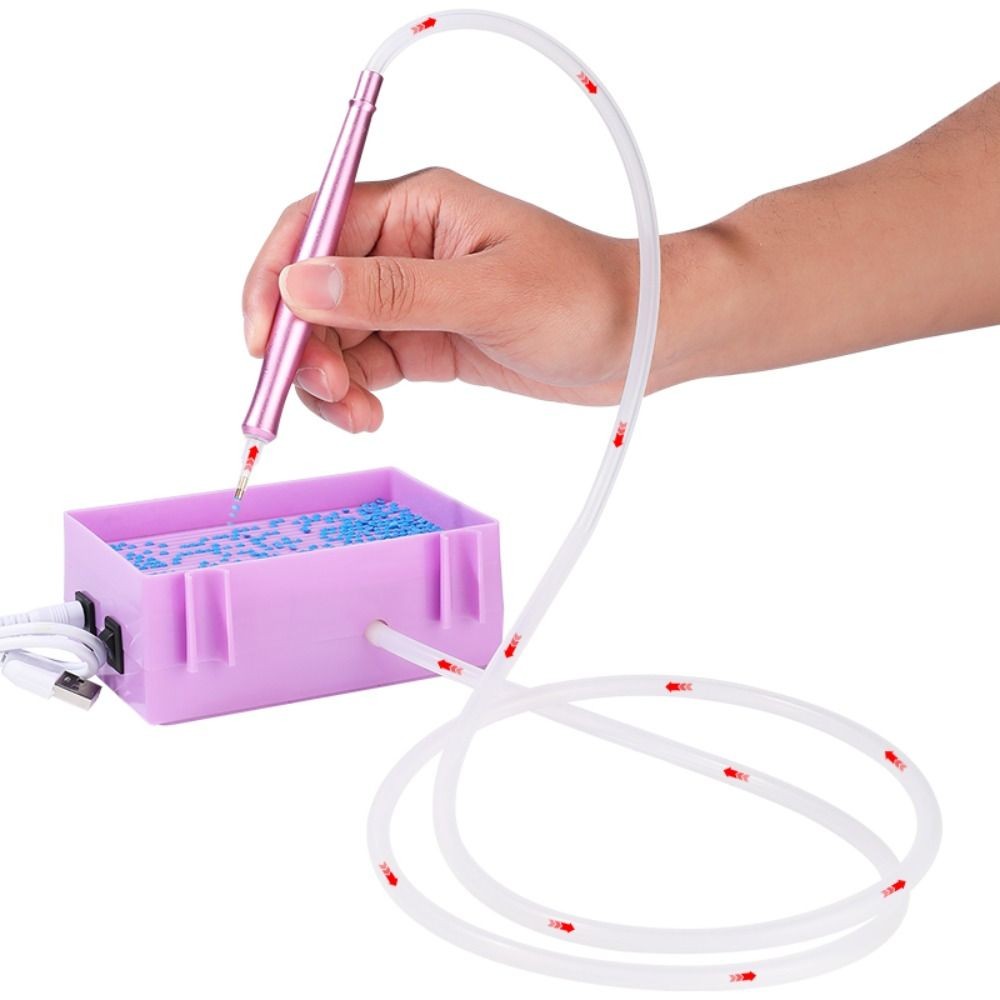 

DIY Craft Electric Diamond Art Painting Pen Large Capacity Long-lasting and Stable Vacuum Diamond Painting Pen Kits