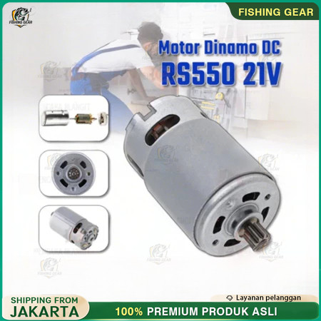 RS550 Motor Dinamo DC Rs550 DC 21V Motor High speed Pengganti Bor Baterai Cordless/Rs550 Dinamo Moto
