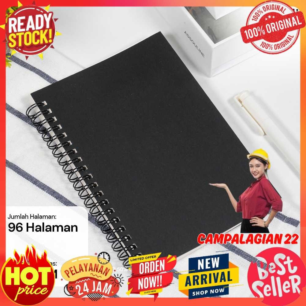 

Toddi Buku Jurnal Softcover Notebook Diary 120GSM 96 Halaman Blank - BQ-N14