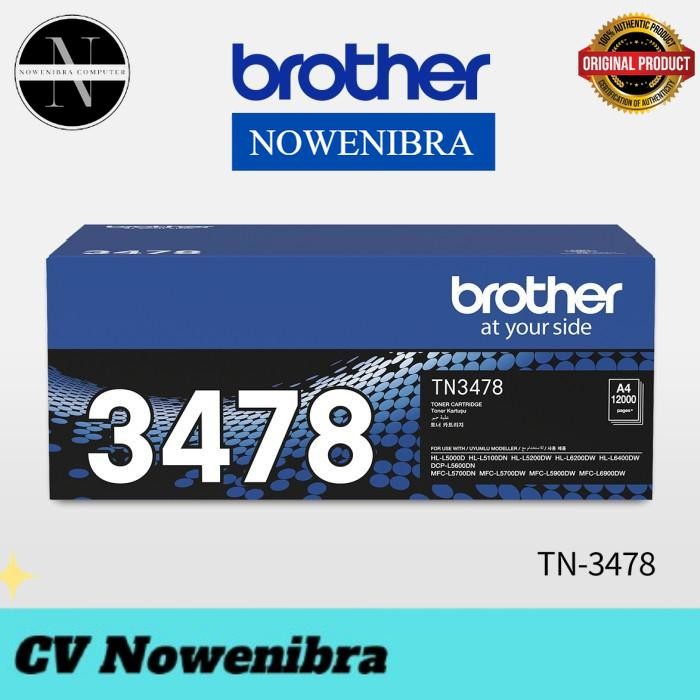Brother Toner Black TN-3478 (Super High Yield) TN 3478