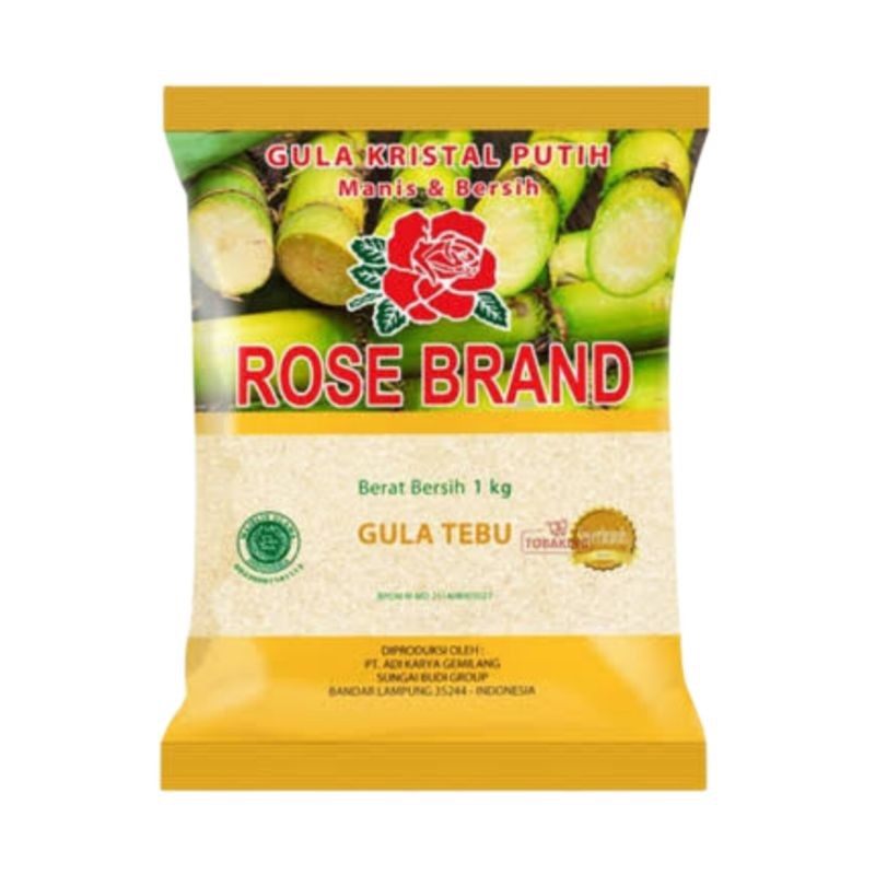 

[TERMURAH] Gula Pasir Rose Brand 1kg