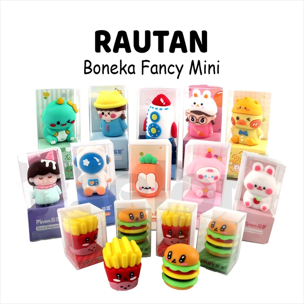 

PROMO TERMURAH 1buah Rautan Mika Boneka 1 lubang / 1pc Rautan Boneka Karakter TERBARU