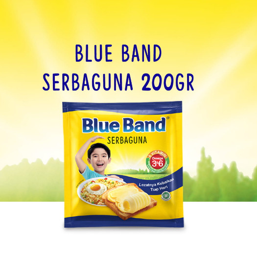 

UG Blueband Margarine Sachet 200gr - Blue Band Margarin Serbaguna