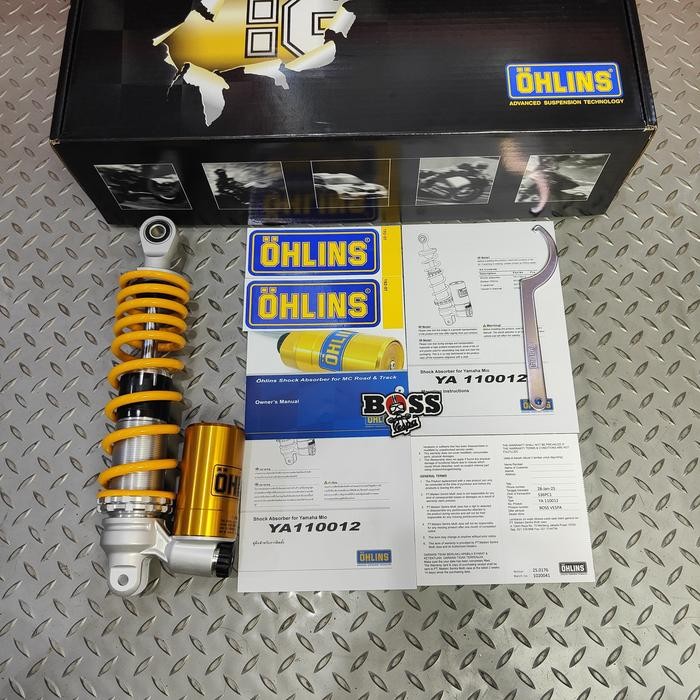 Shock Tabung Ohlins YA 110012 Rear Yamaha Mio