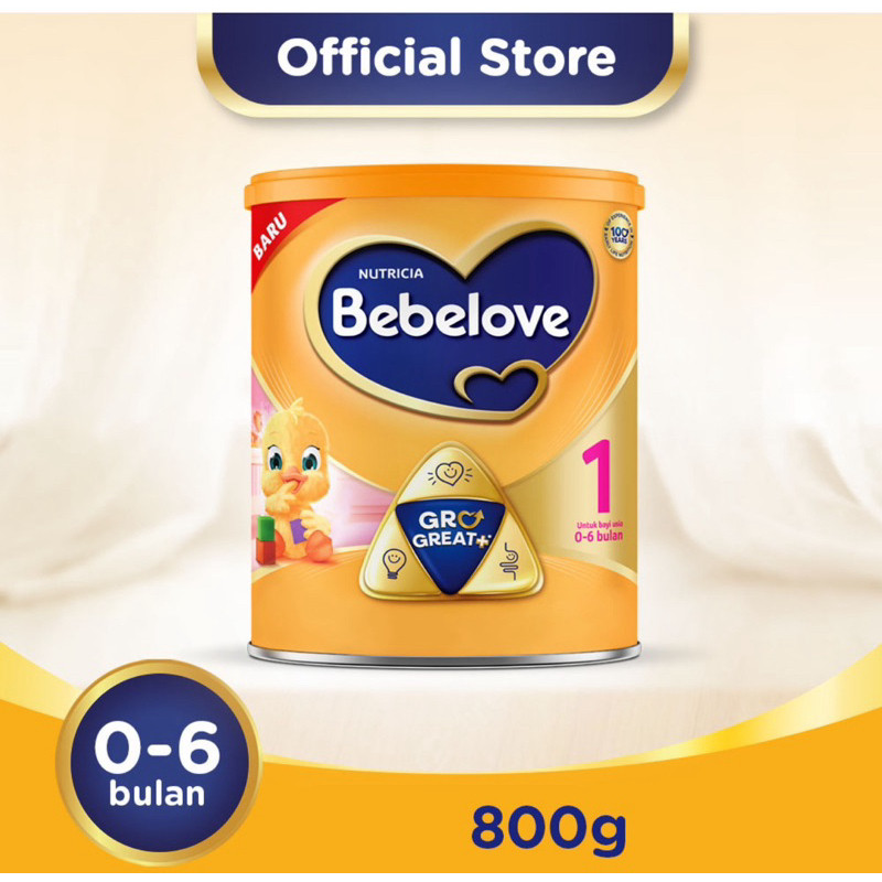 Bebelove 1 - bebelove 2 Susu Formula untuk Bayi 800gr kaleng