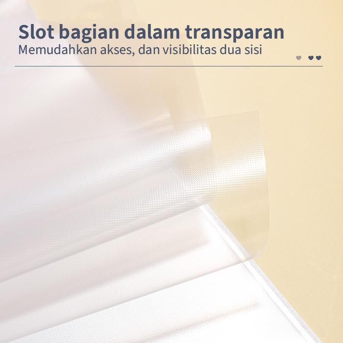 

Deli Display Book Document Holder Map Dokumen A4 30 40 60 Slot PQ31X - 40, Biru