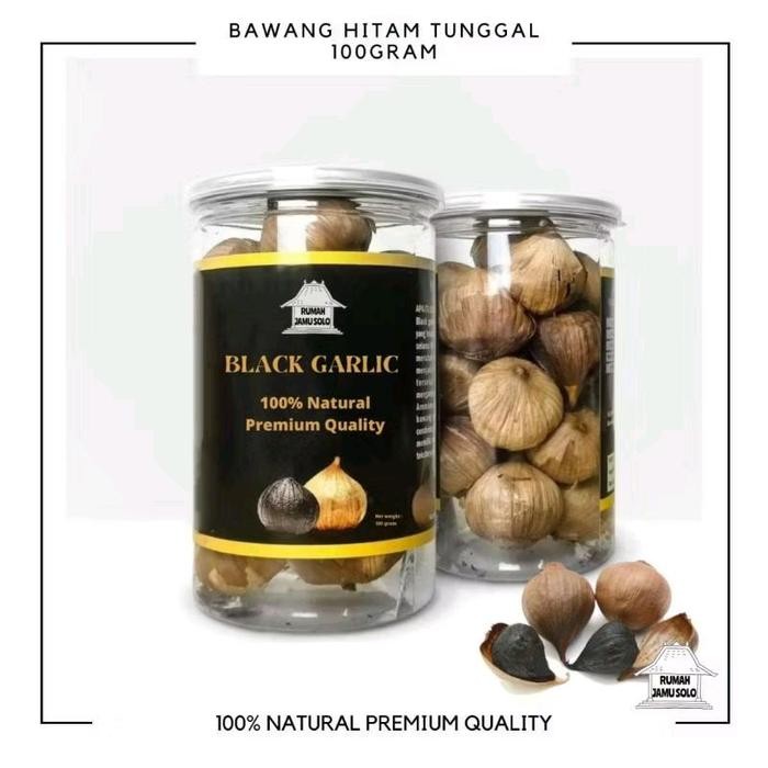 

Black Garlic 100 gr gram Bawang Hitam Tunggal Lanang Paling Murah Obat Herbal Sehat Premium Rempah