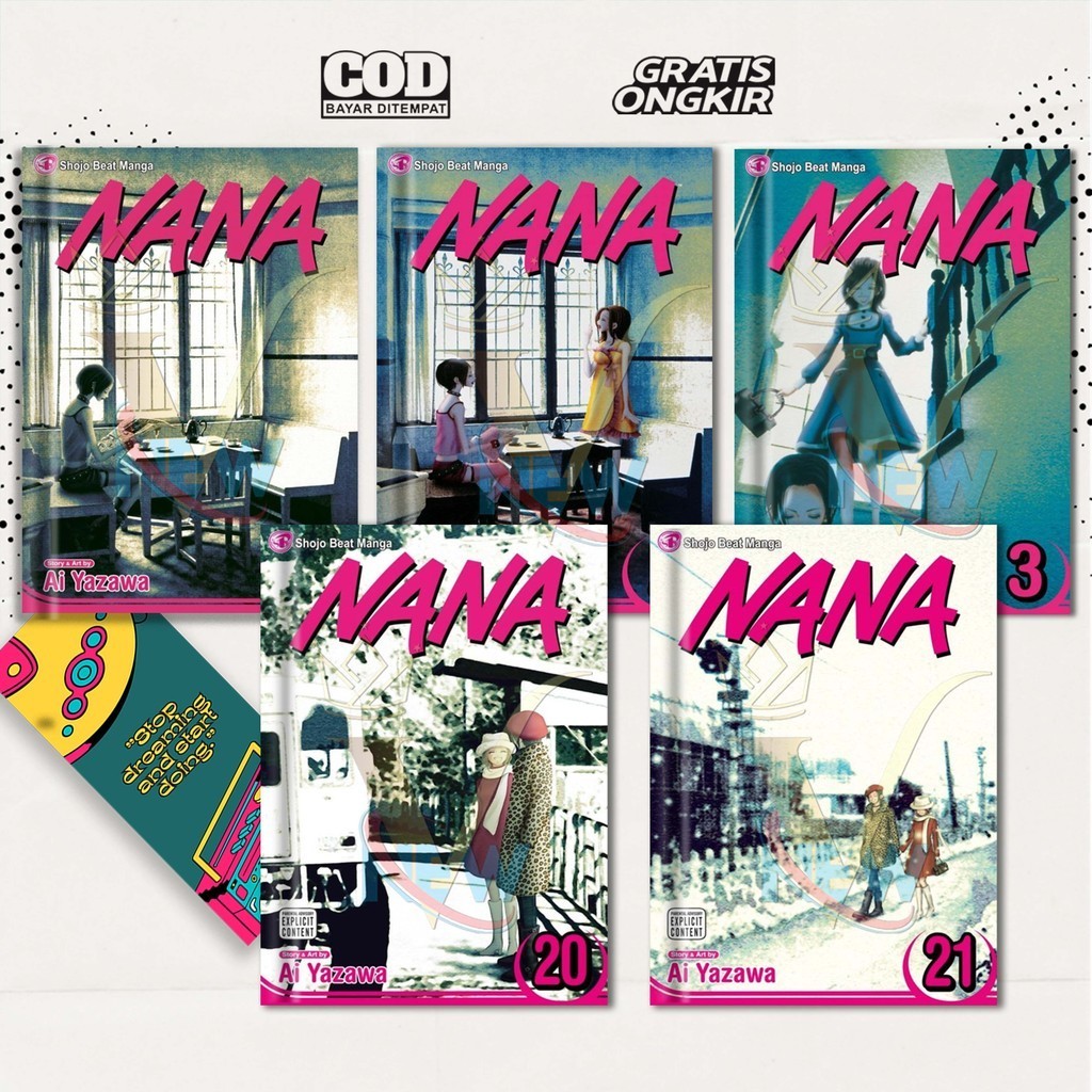 Komik Nana (21 book series) by Ai Yazawa