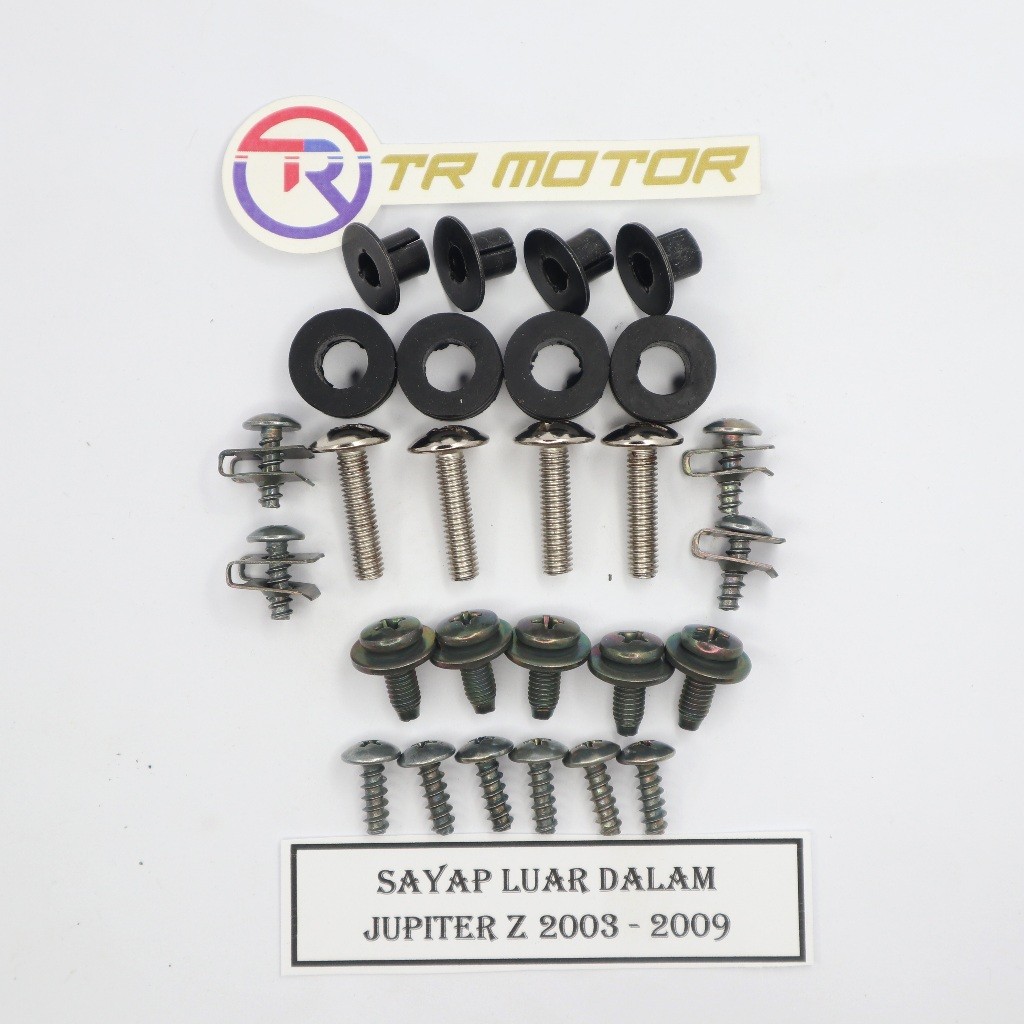 COD - Baut Sayap Luar Dalam Jupiter Z 2003 - 2009 | Baud Sayap Jupiter Z New dan Lama