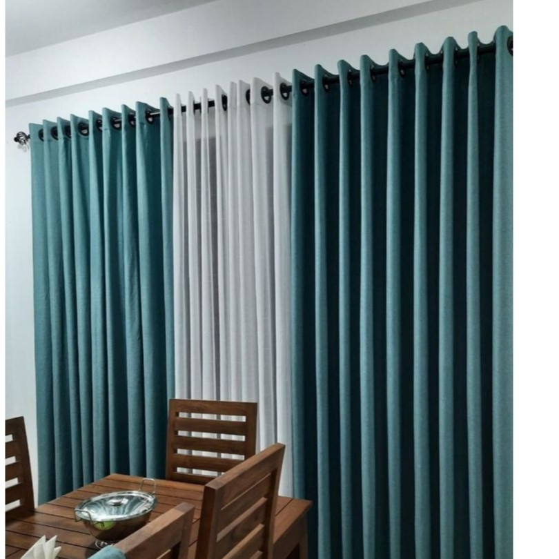 Marco T270Cm: Gorden Jendela Pintu Blackout Glossy Premium Mewah Elegan Panjang 270Cm
