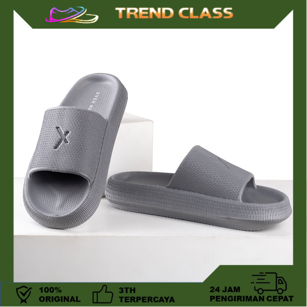 Sandal Slippers Pria Yezzy Slip On Slippers Sandal Selop Pria Sandal Slide Evernext by Evernext [Tre