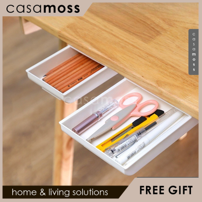 Laci Mini Laci Portable Meja Belajar Lipat Laci Laci Susun Kantor Laci Tersembunyi Meja Nakas Lace M