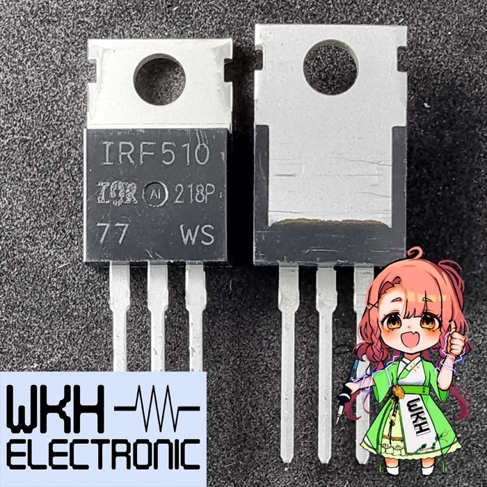 IRF510 IRF510N IRF 510 IRF 510N 5.6A 100V N-Channel Power Mosfet DE82
