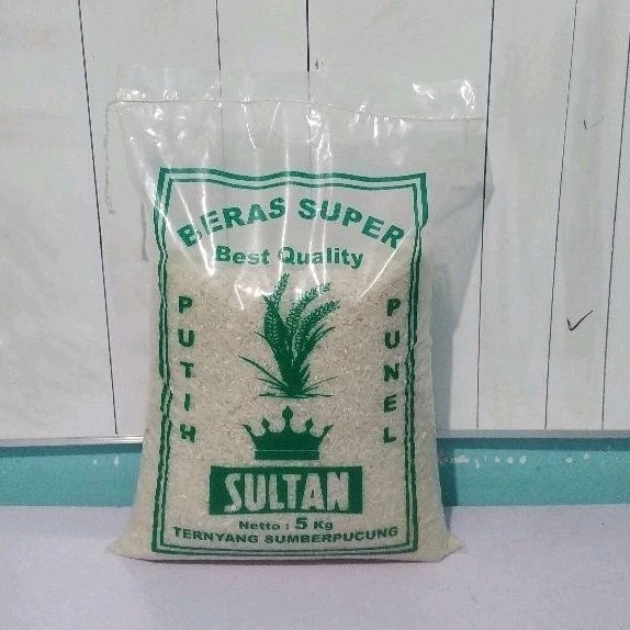 

5 kg BERAS PUTIH PULEN SULTAN Langsung PENGGILINGAN AMJ FARM