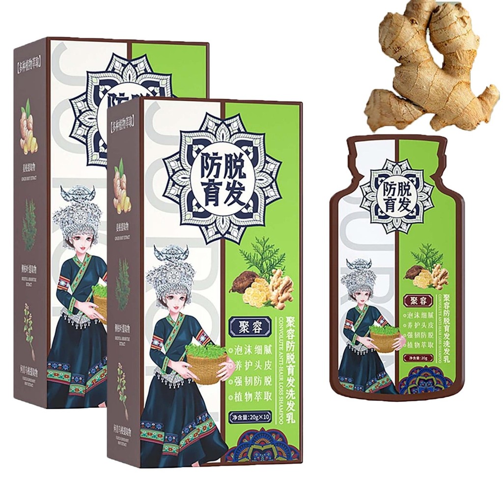 

New Hair Care Shampoo, Hair Care Shampoo, Gingers Plants Extract Shampoo 200ml