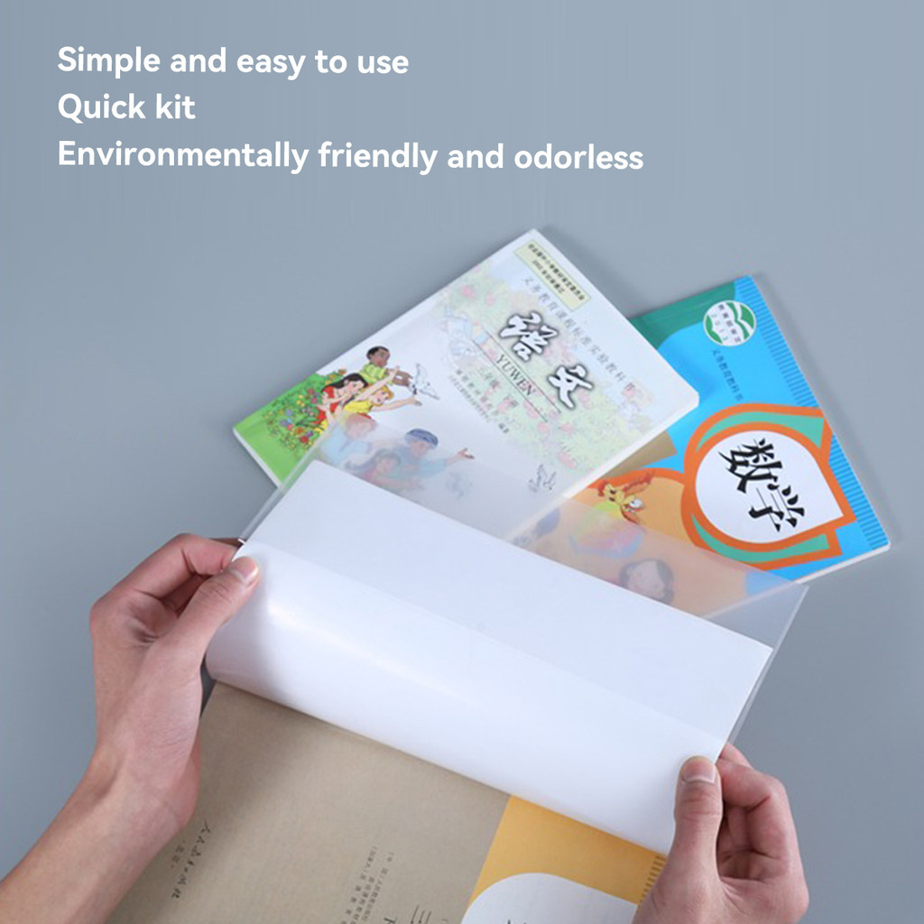 

Plastik Sampul Buku TRANSPARAN PP Anti Sobek, Bisa Dipakai Ulang & Geser (Ukuran 16K/A4) -Cocok Untuk Buku Tulis, Agenda, Dokumen