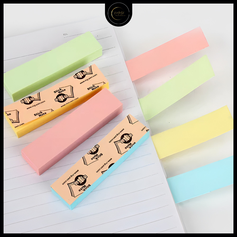 

EM Memo stick index tab penanda warna isi 4 76x76 mm 100 lembar
