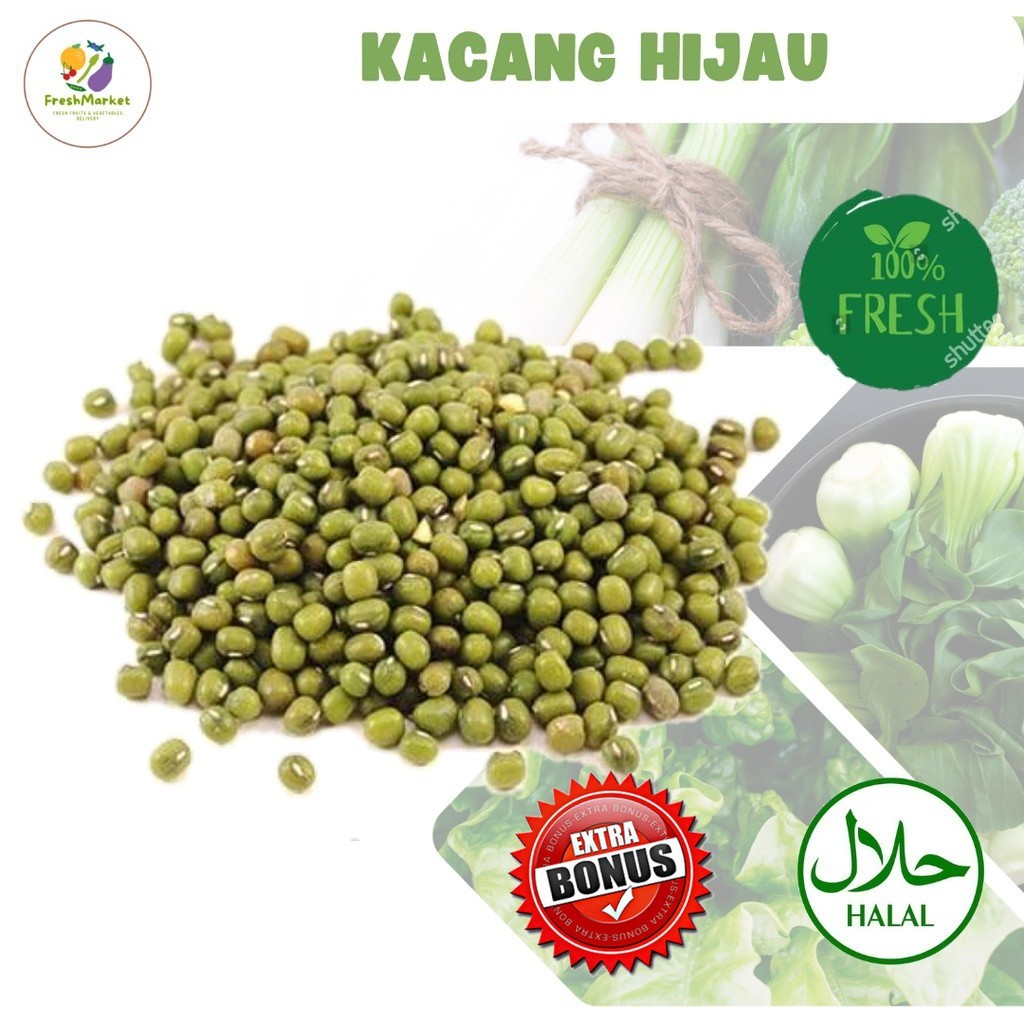 

Kacang Hijau 250 Gram Sayurinstant