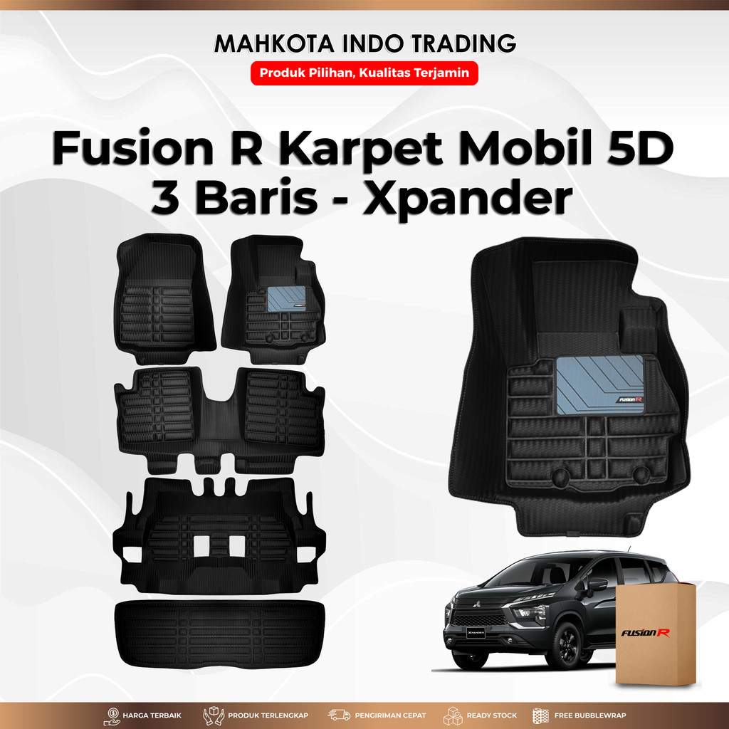 Fusion R Karpet Mobil 5D Xpander 2022 Premium