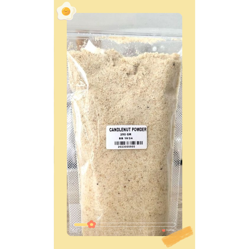 

Kemiri Bubuk Asli 250 gr / Pure Candlenut Ground 250 gr / Kemiri Bubuk Asli