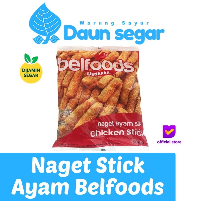 

Chiken nugget Stick belfoods 500gram - naget ayam