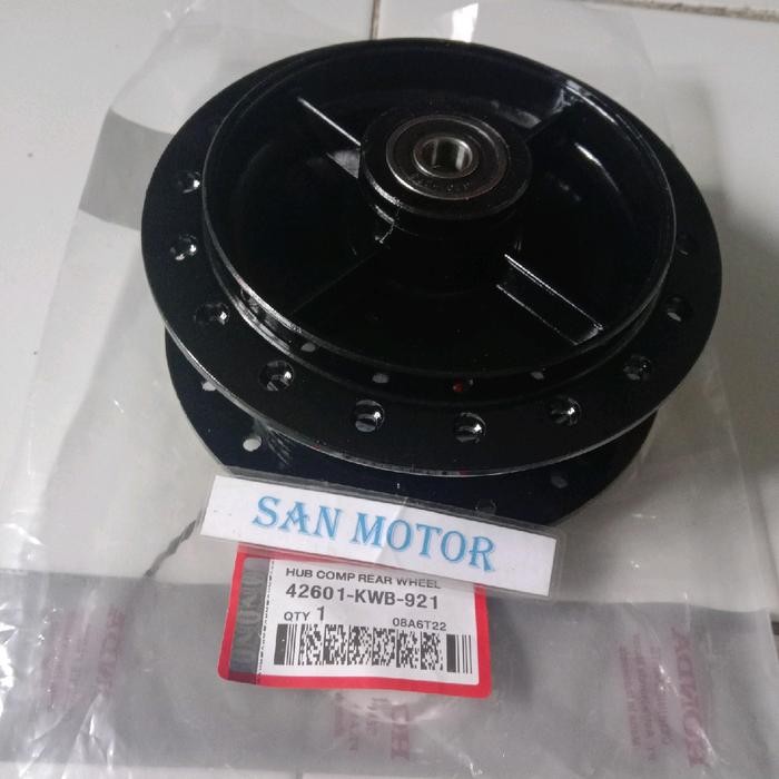 TROMOL BELAKANG HONDA REVO ABSOLUTE 110 SUPRA FIT 110 WARNA HITAM