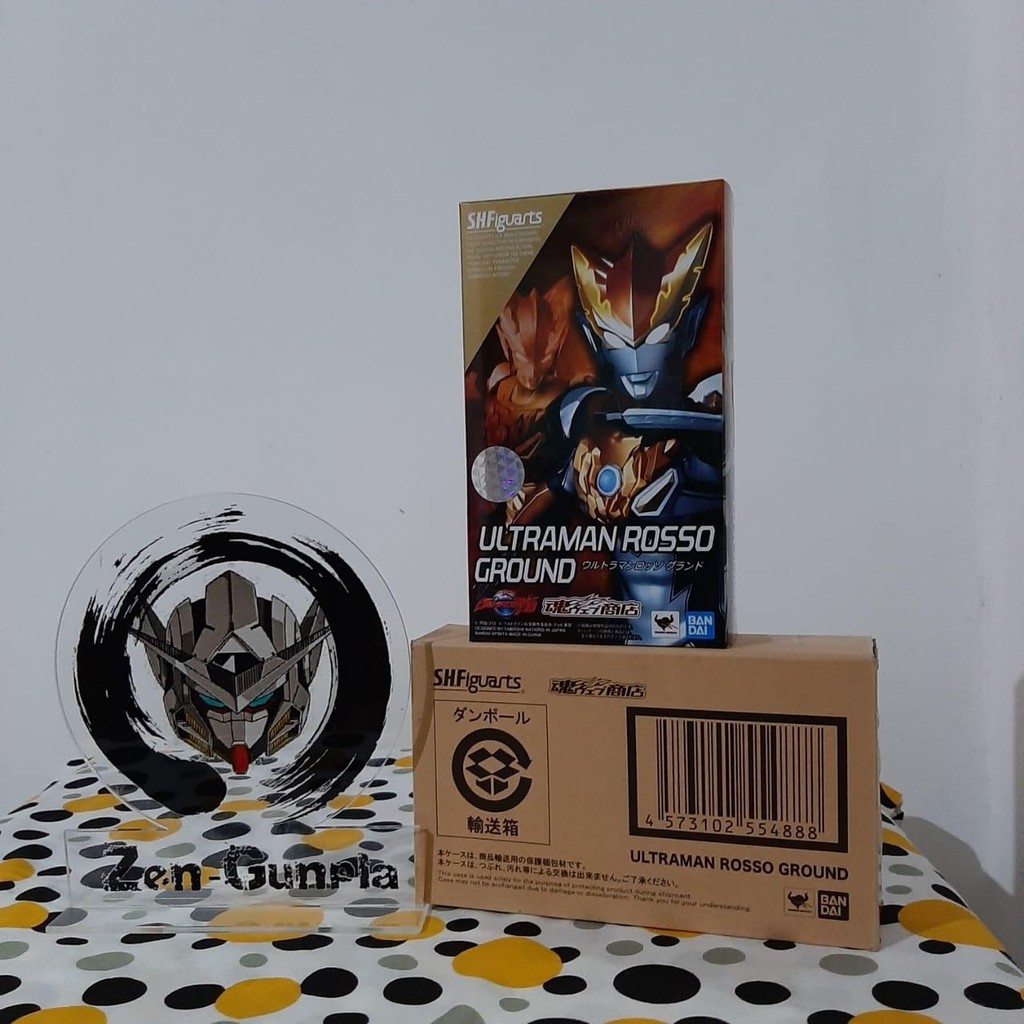 SHF Ultraman Rosso Ground BANDAI (BIB) Limited Ultra Man