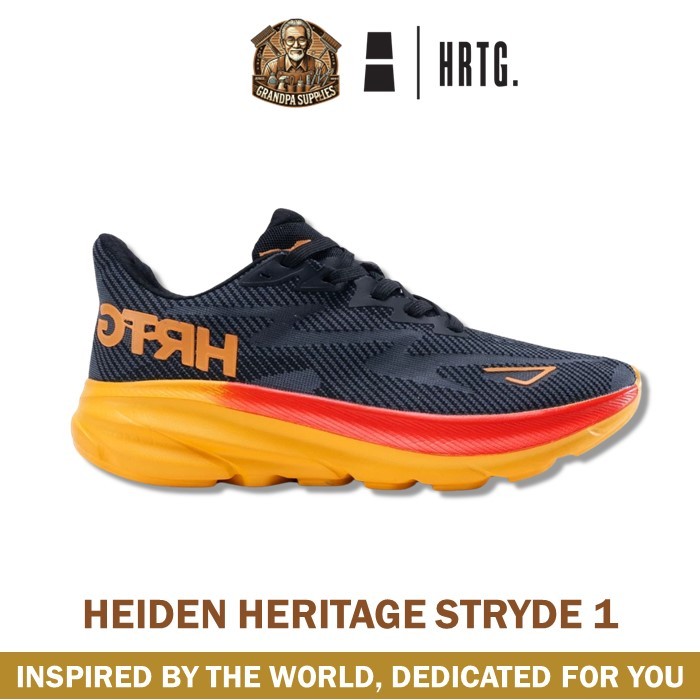 Sepatu Heiden Heritage Stryde 1 Sneakers Olahraga Lari Sport Running Shoes Pria Wanita