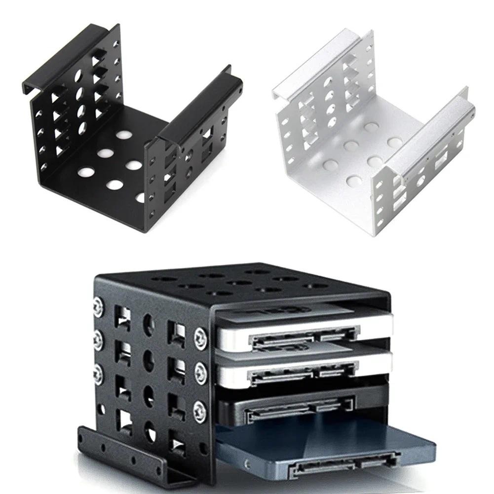 2025 4 Bay SSD Hard Drive Enclosure Chassis Internal Mounting Adapter Bracket For PC Computer Tray H